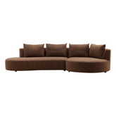 Sonia Himalaya Cocoa Sectional